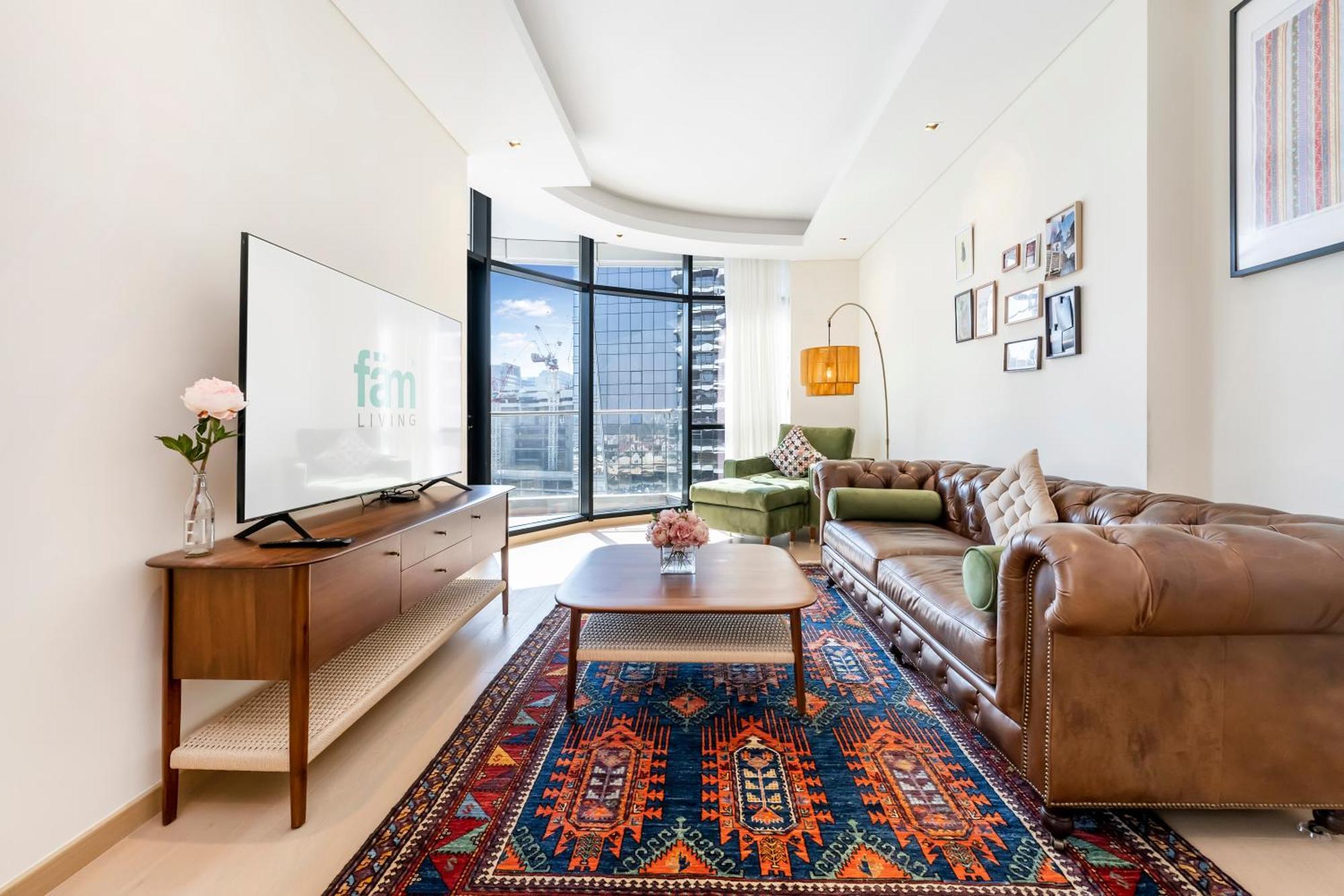 Fam Living - Rp Heights - 3 Mins Walk To Burj Khalifa & Dubai Mall Downtown Dubai Luaran gambar