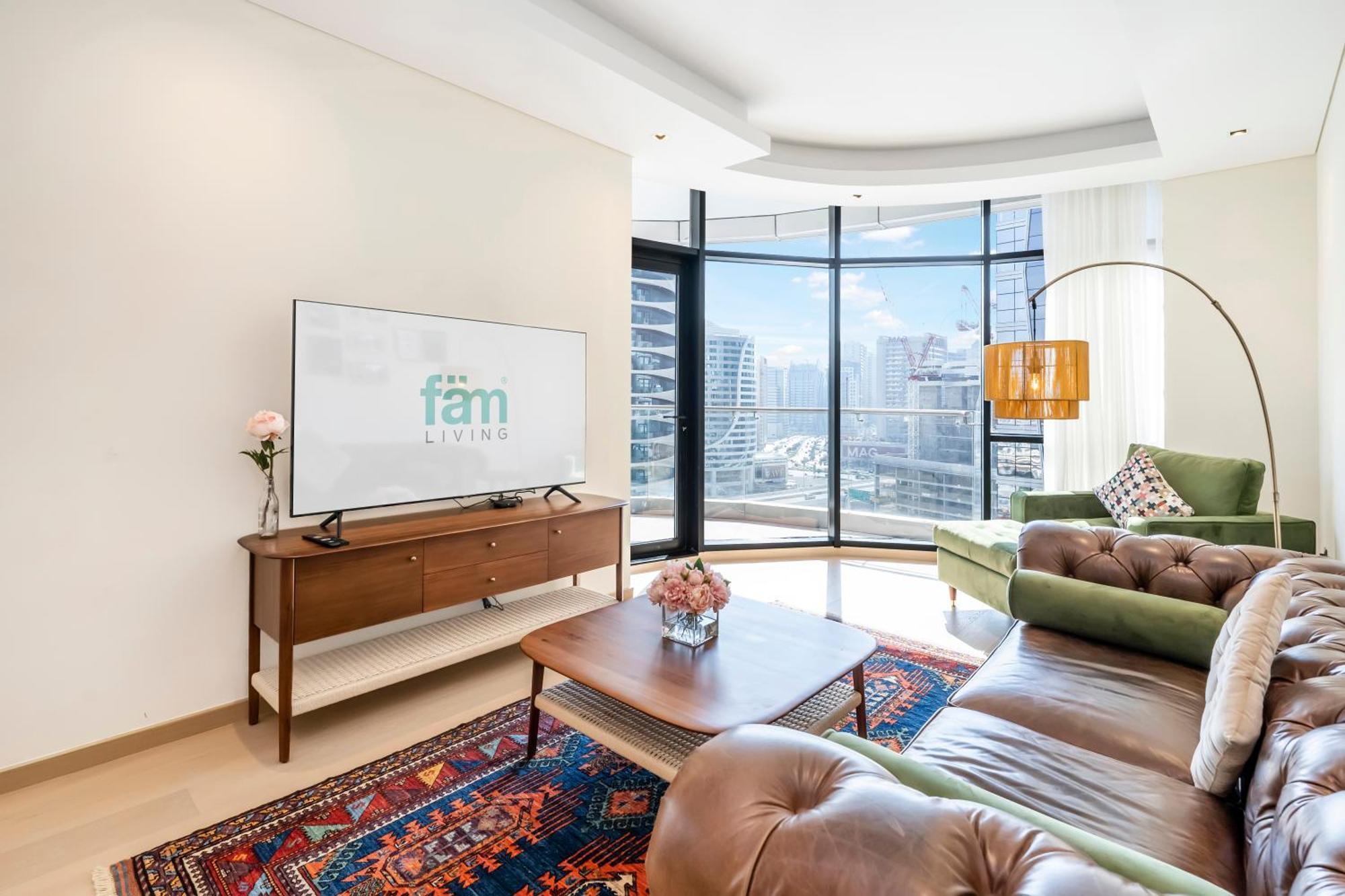 Fam Living - Rp Heights - 3 Mins Walk To Burj Khalifa & Dubai Mall Downtown Dubai Luaran gambar