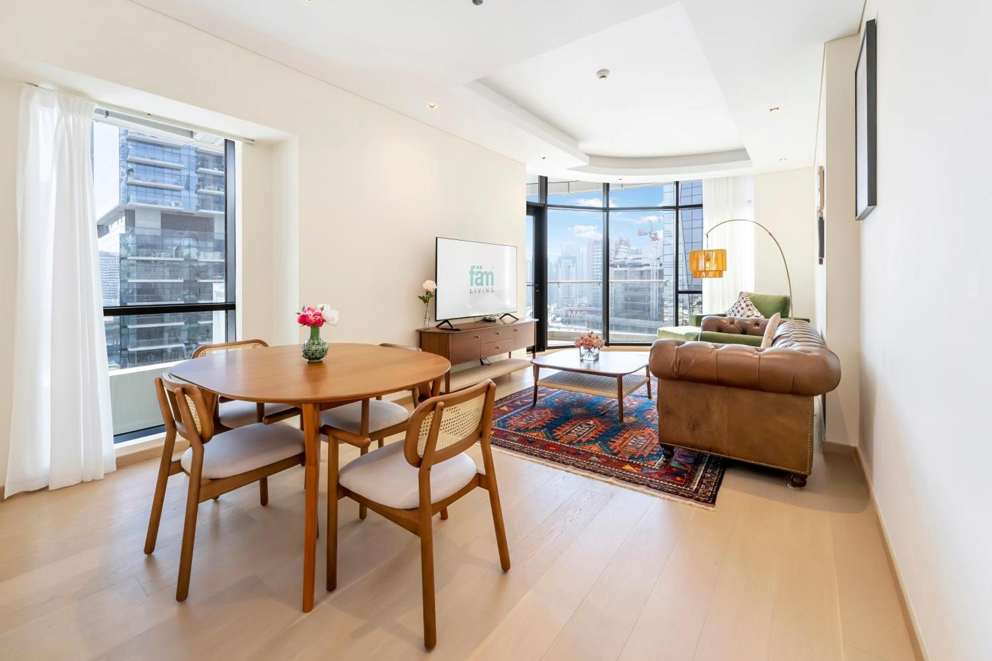 Fam Living - Rp Heights - 3 Mins Walk To Burj Khalifa & Dubai Mall Downtown Dubai Luaran gambar